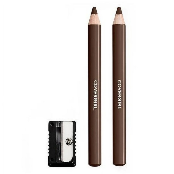CoverGirl Easy Breezy Brow Fill + Define Pencil, twin #505 Rich Brown 2 pack new - Picture 4 of 4